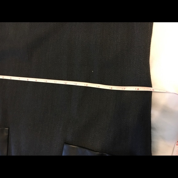 J.Crew shift dress with faux leather pockets - Picture 7 of 9